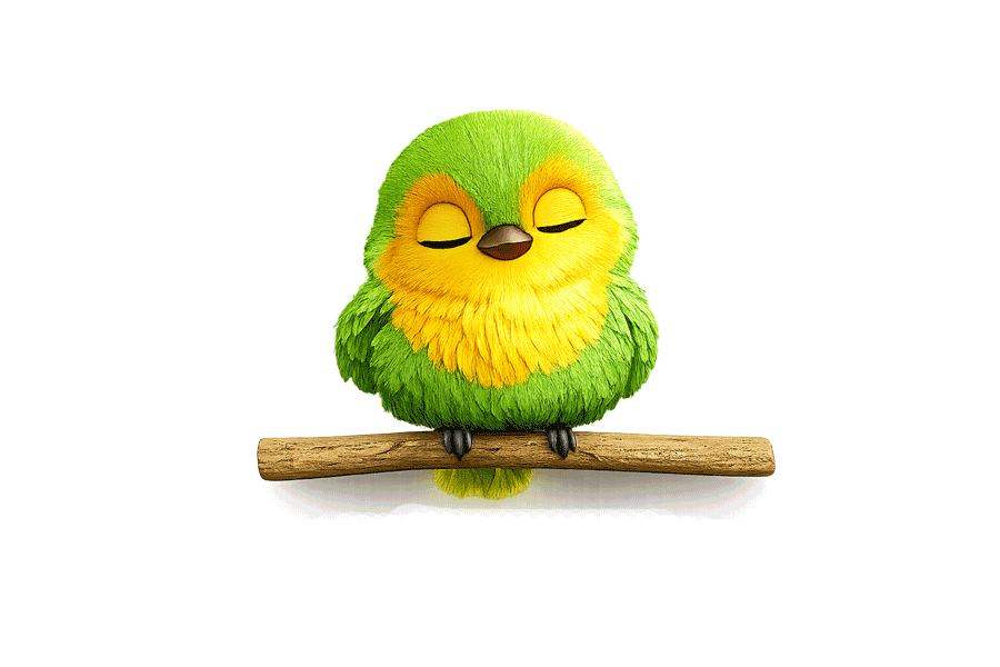 Pip the brave bird companion